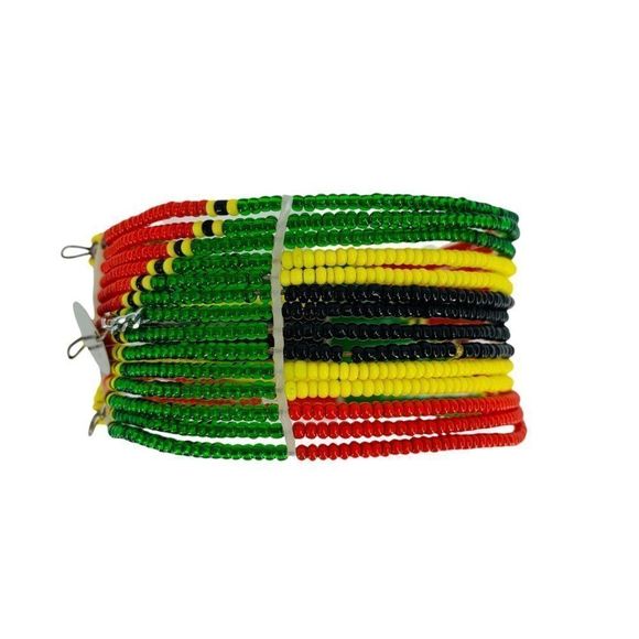 Tribal Ethnic Bracelet Bead Charm Handmade Collector Comfortable 0048 - Picture 3 of 7